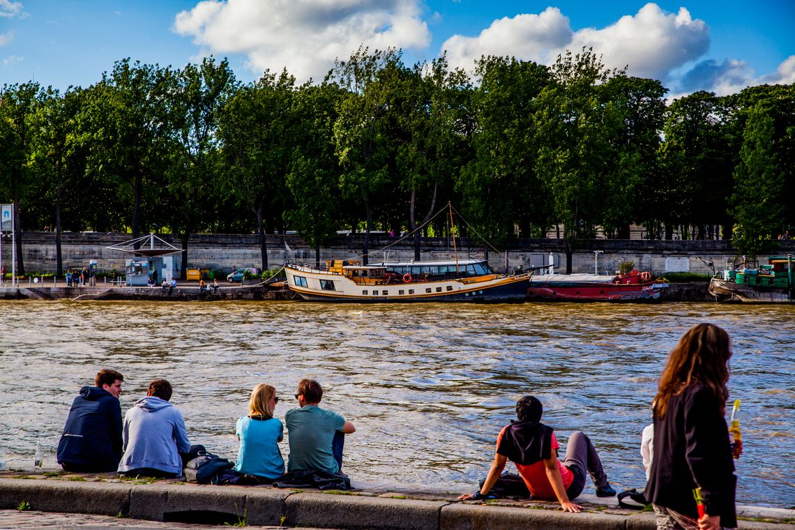 Profiter des quais de Seine