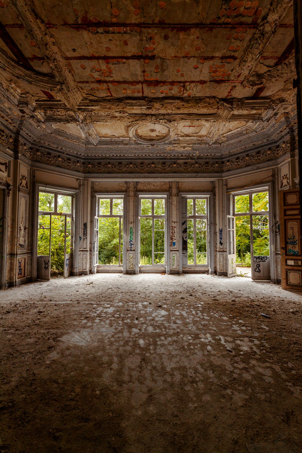 Salon abandonné